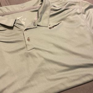 Nike mens polo. Small stain very light.